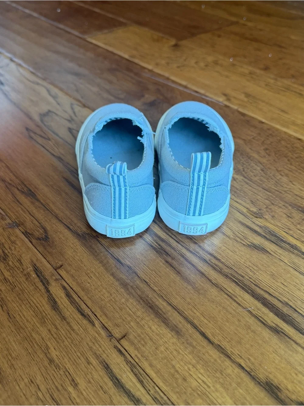 Old Navy Kids Slip-On Shoes in light grey, Light Brown and dark Brown trio